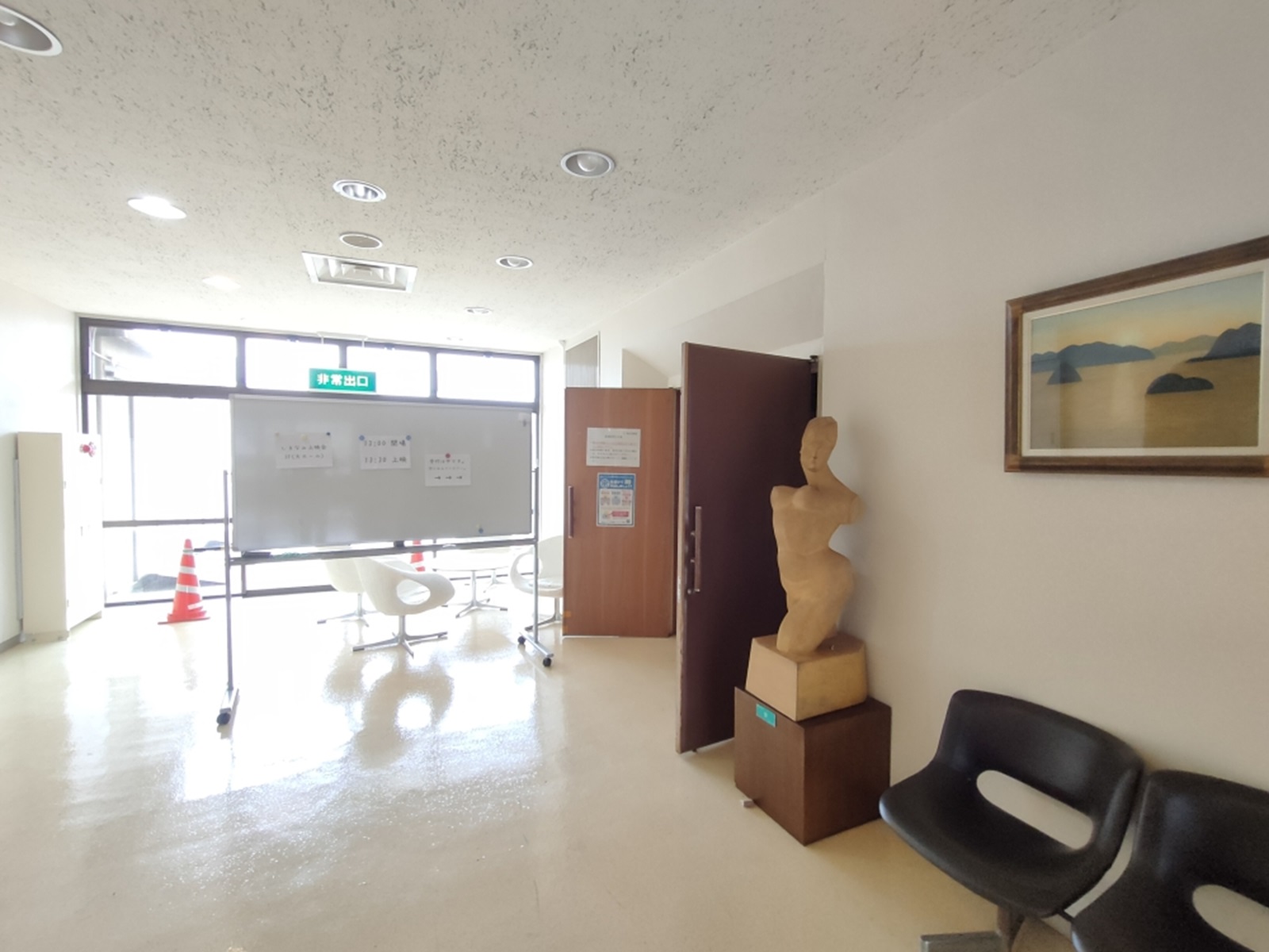 しなまみ上映会会場　大三島公民館