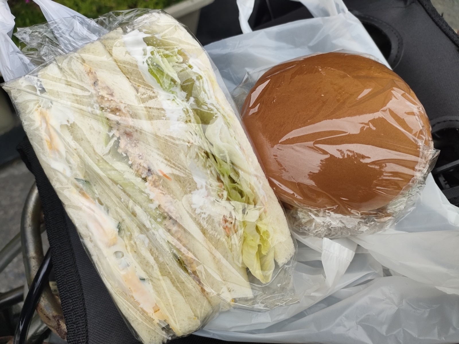 手づくりサンドイッチのお店で購入